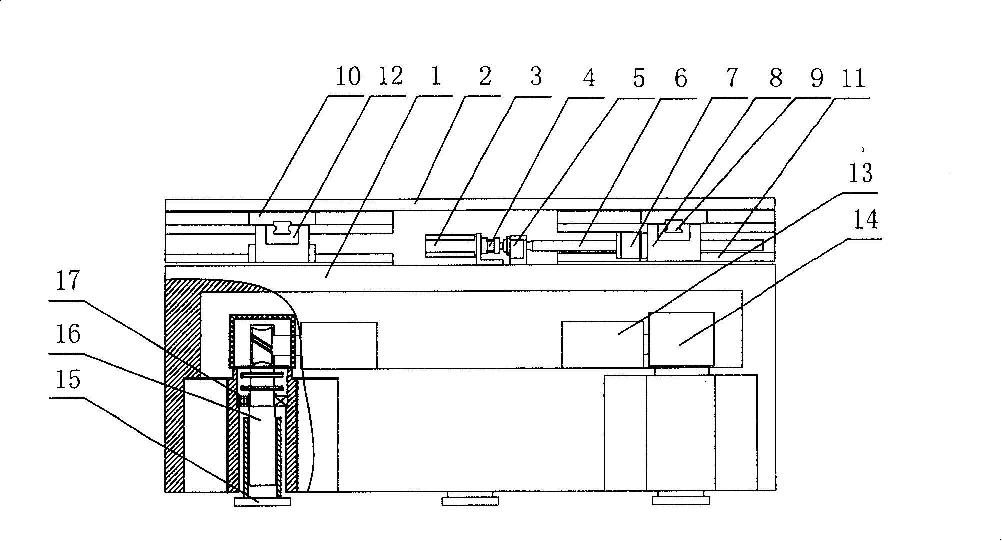 Six degree of freedom buttjunction platform