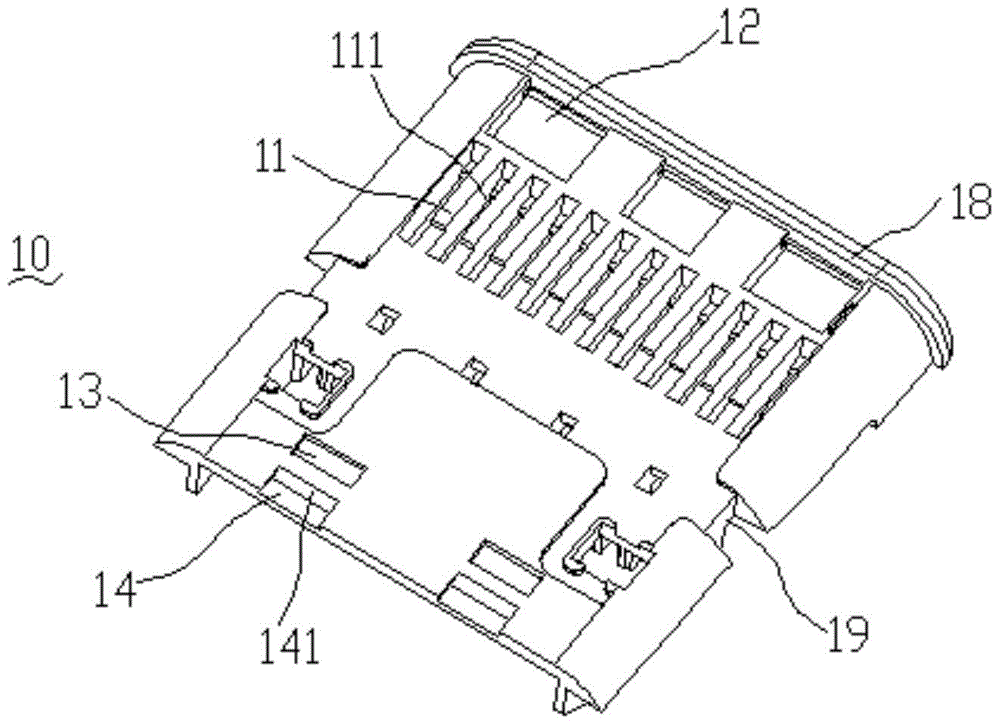 A front rubber core structure for usb connector