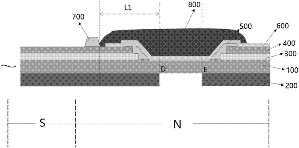 Flexible array substrate as well as manufacturing method and flexible display thereof