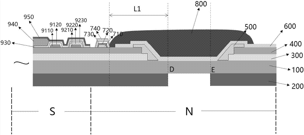 Flexible array substrate as well as manufacturing method and flexible display thereof