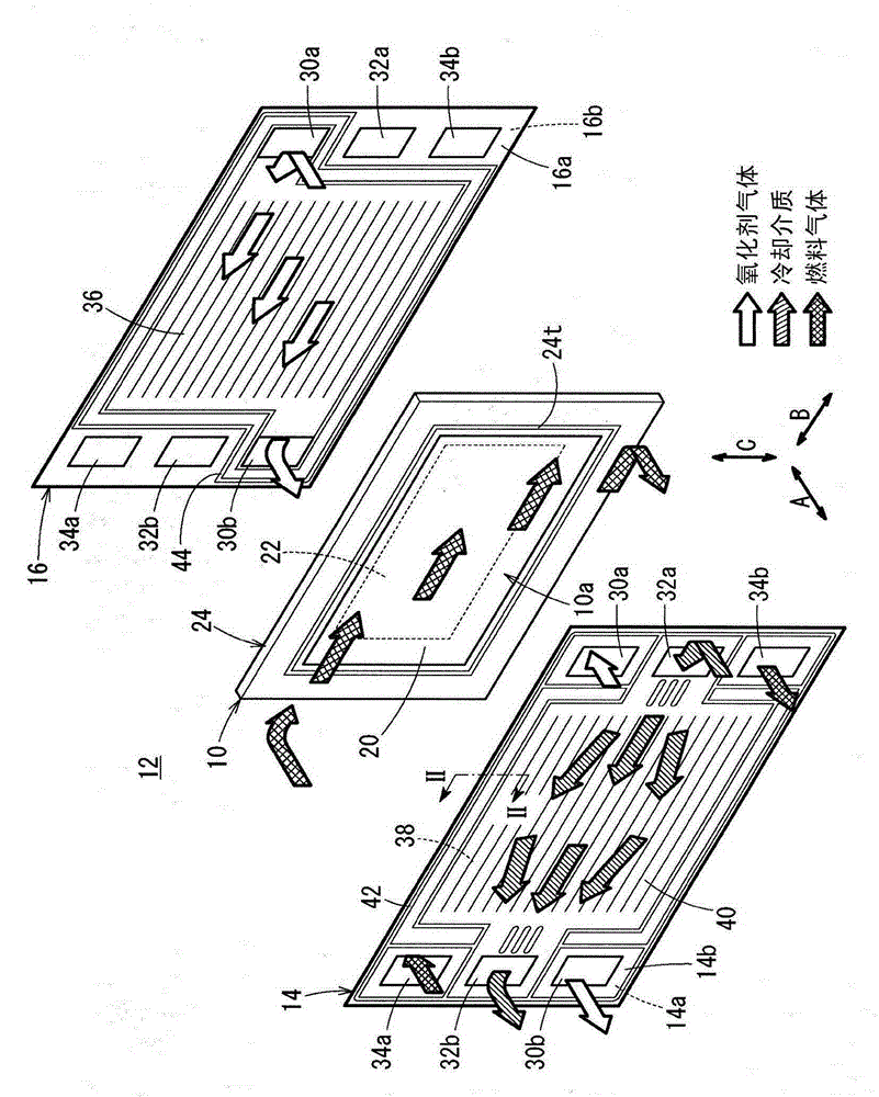 Resin-framed membrane-electrode assembly for fuel cell