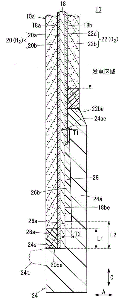 Resin-framed membrane-electrode assembly for fuel cell