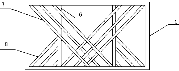 Automatic positioning device for pouring of building concrete