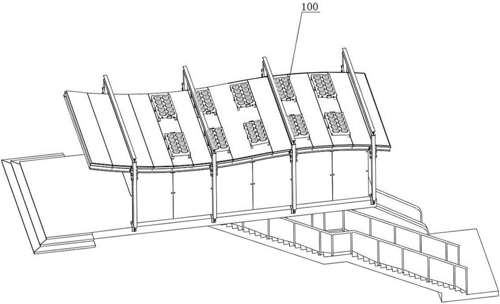 Subway station ventilation and air conditioning environmental-control system