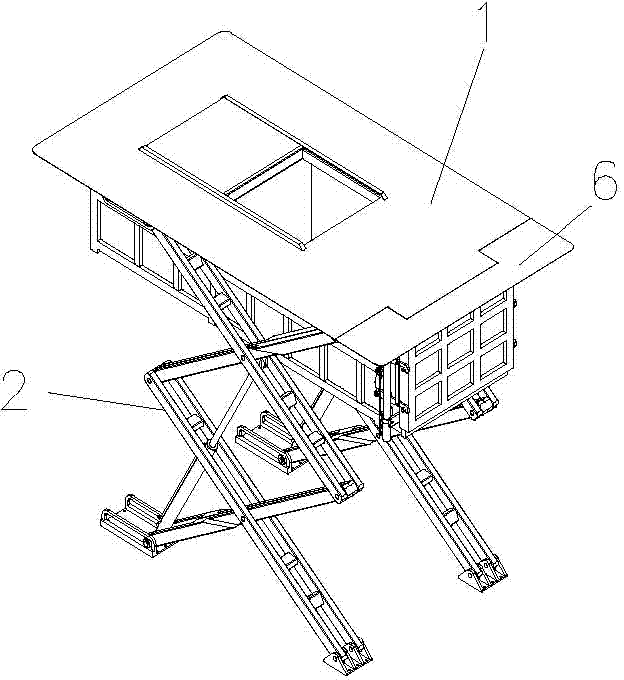 Horizontal compression type garbage storeroom