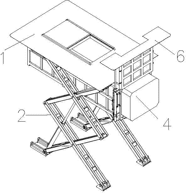 Horizontal compression type garbage storeroom