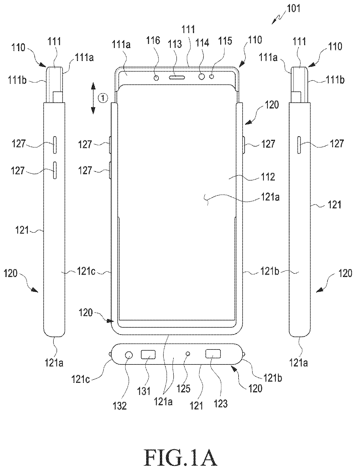 Electronic device including flexible display capable of changing size of display area and method for controlling same