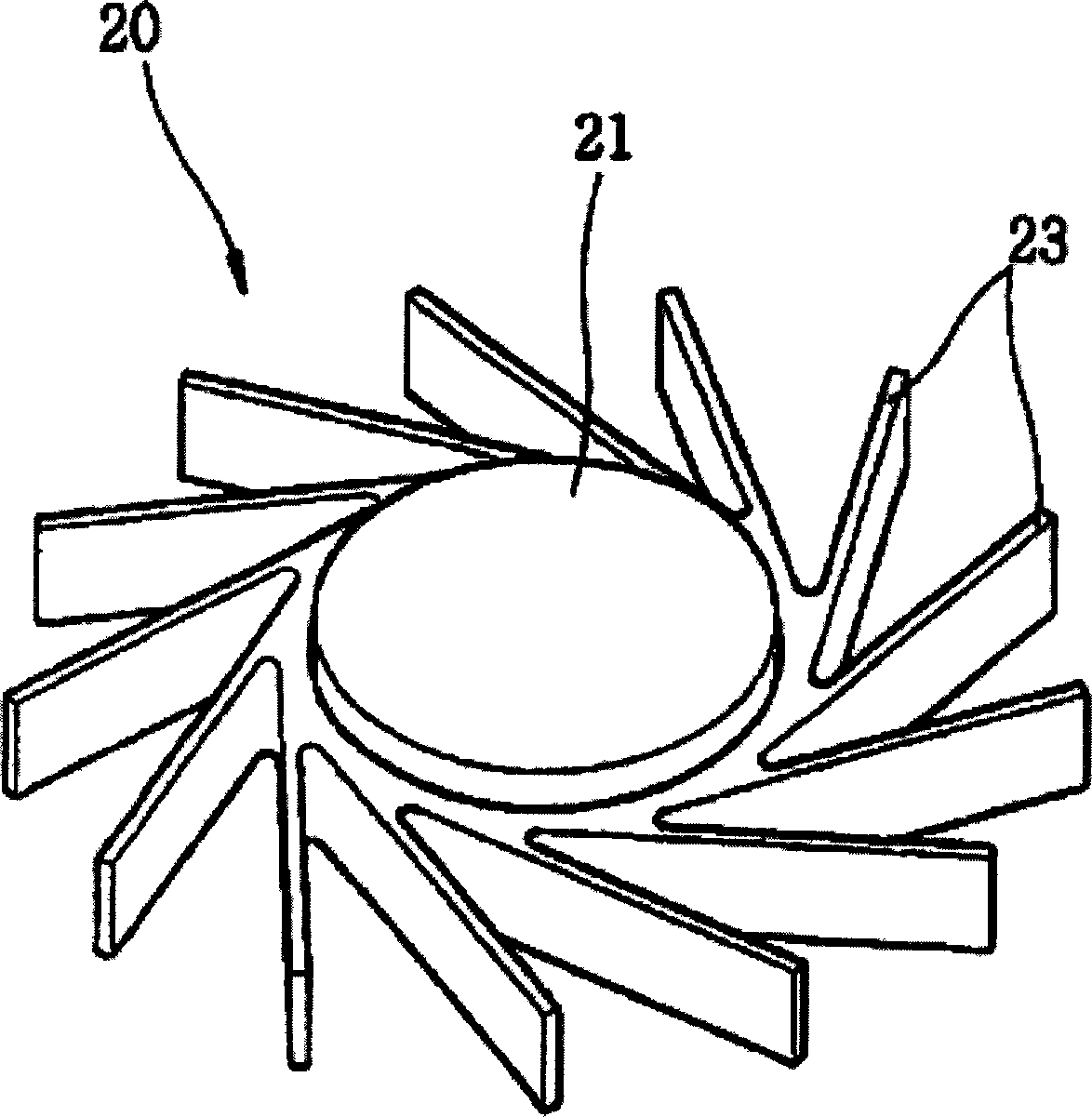 Bidirectional indraft type centrifugal fan and cooling apparatus for computer