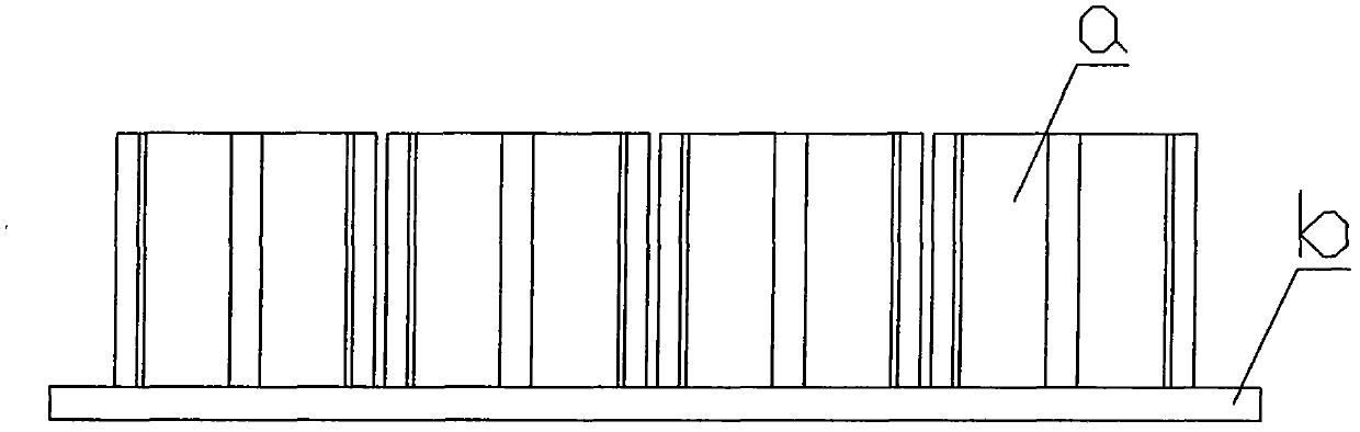 Production method of foam slurry core-filled building block capable of being quickly condensed under steam-curing-free condition