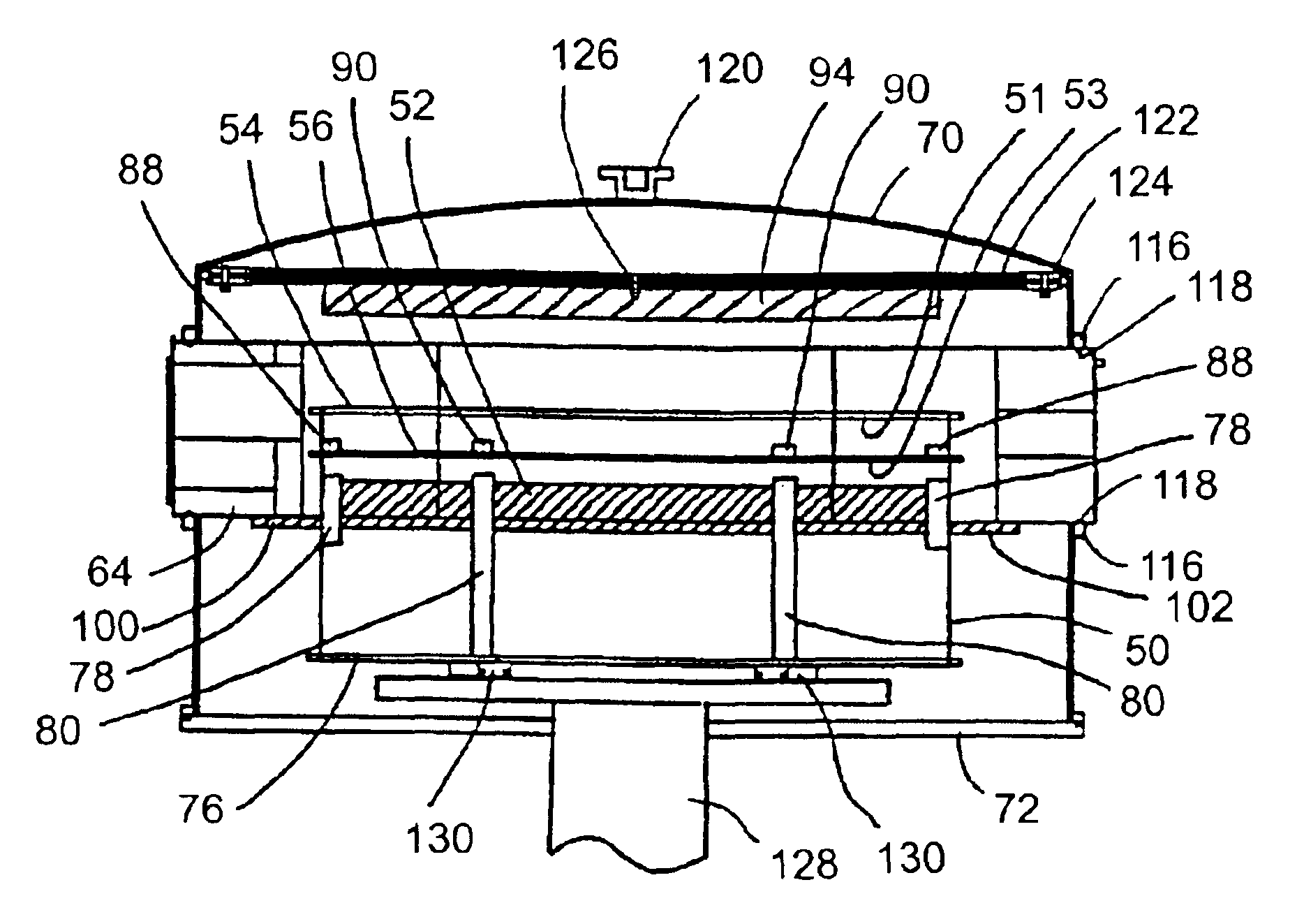 Dual substrate loadlock process equipment