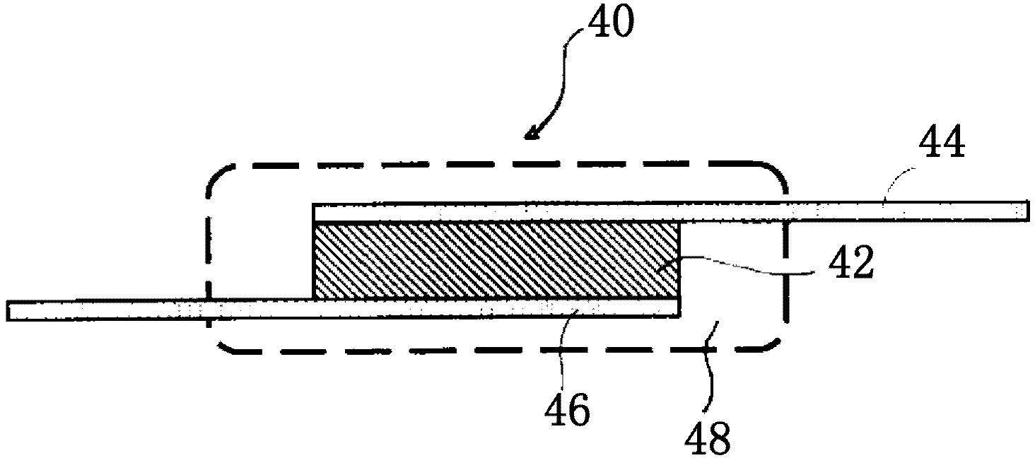 PTC device and secondary battery having same