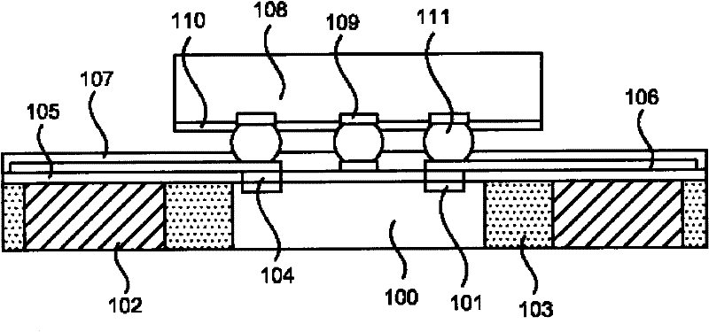 Three-dimensional system-in-package package-on-package structure