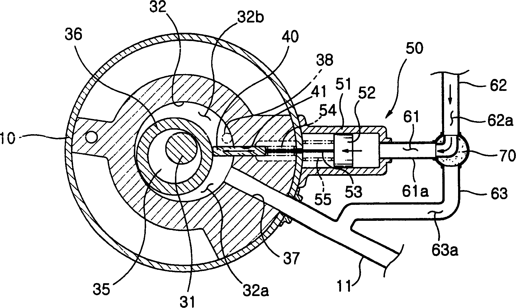 Variable capacity rotary compressor