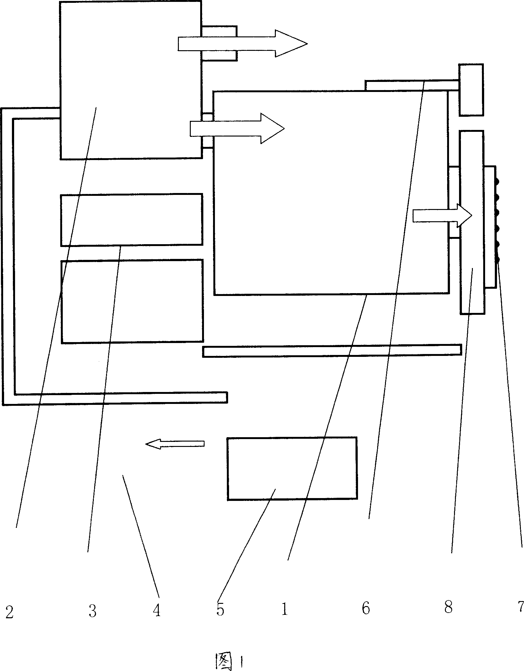 Automatic air-inflating-storing-supplying device