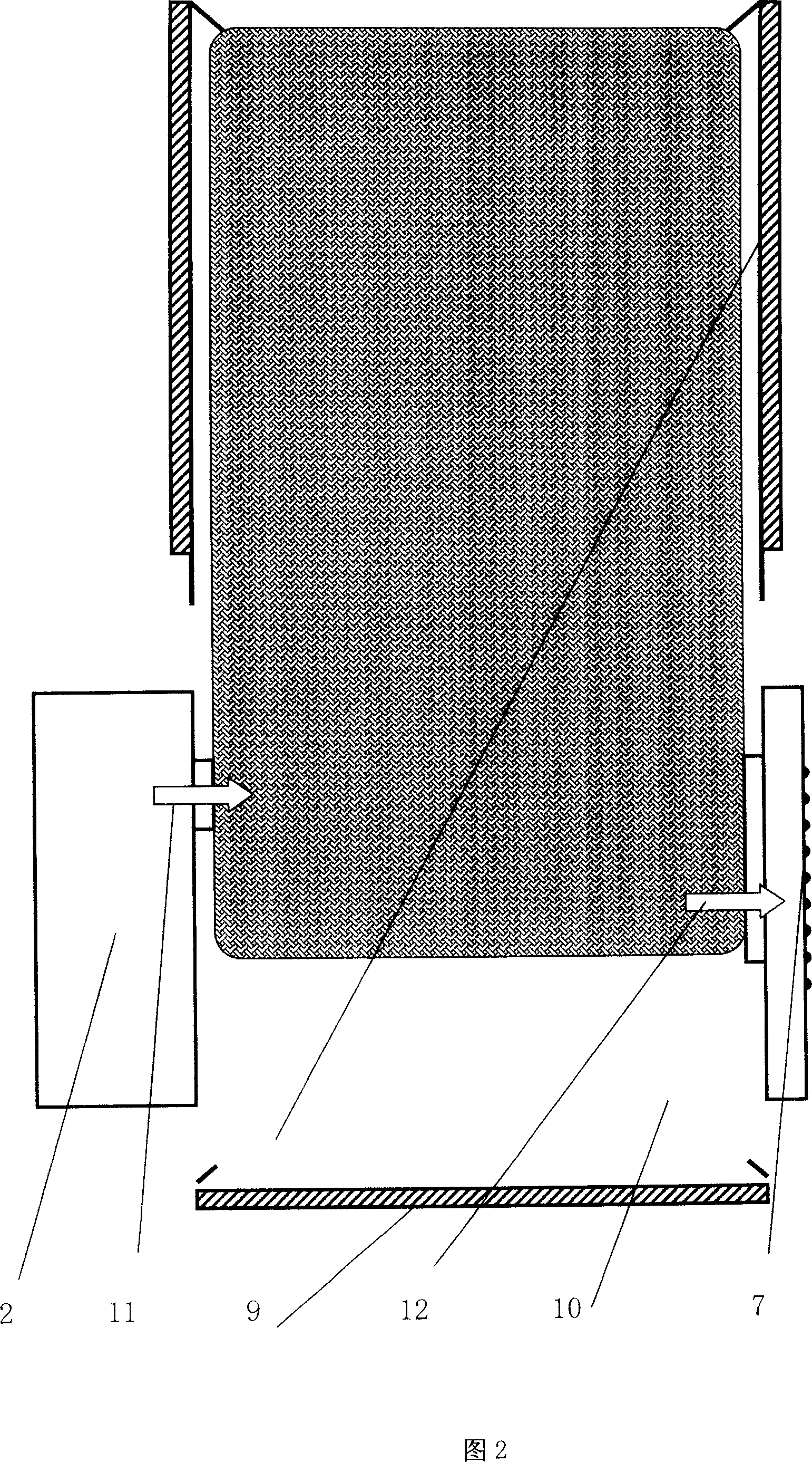 Automatic air-inflating-storing-supplying device