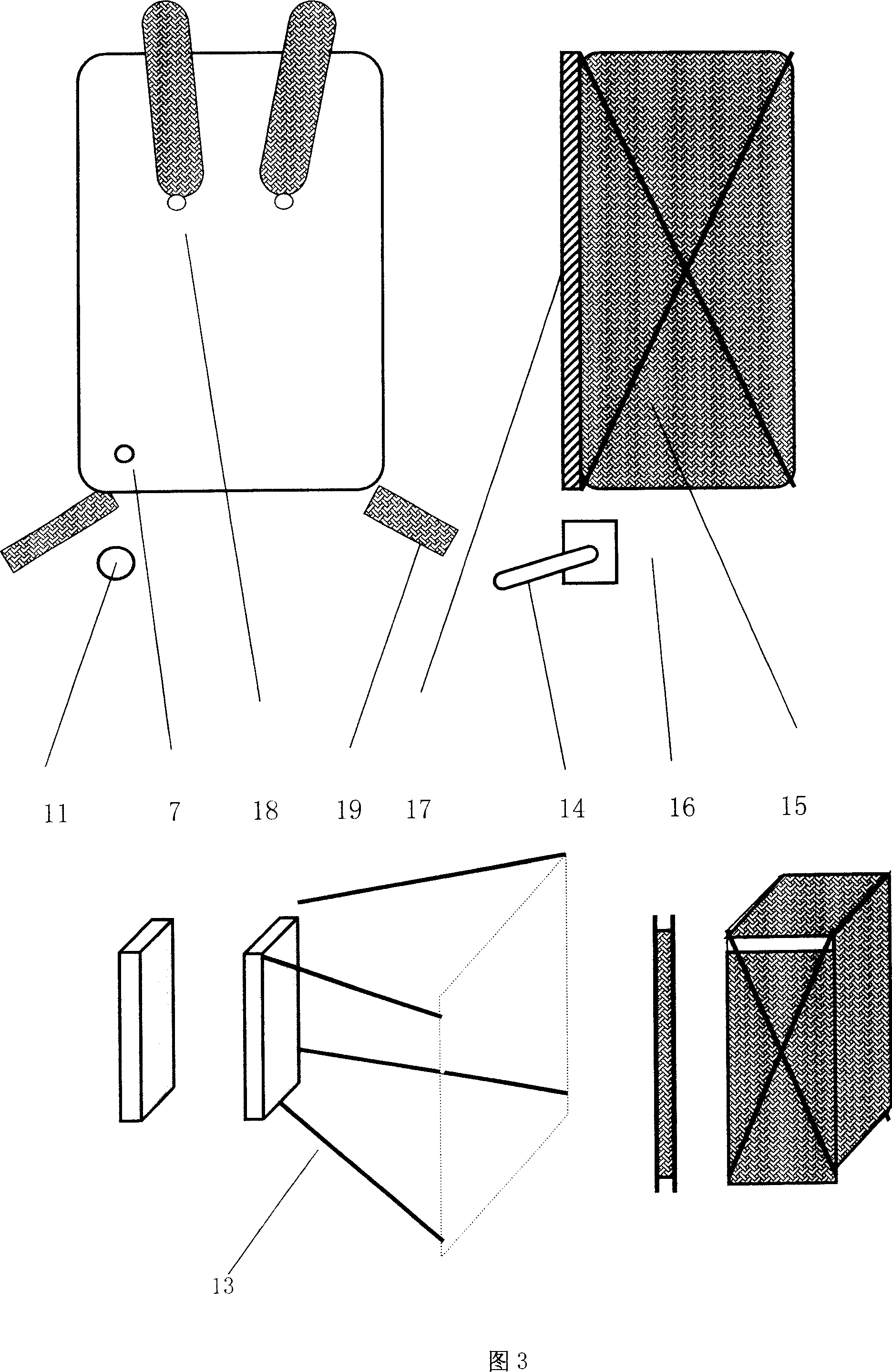 Automatic air-inflating-storing-supplying device