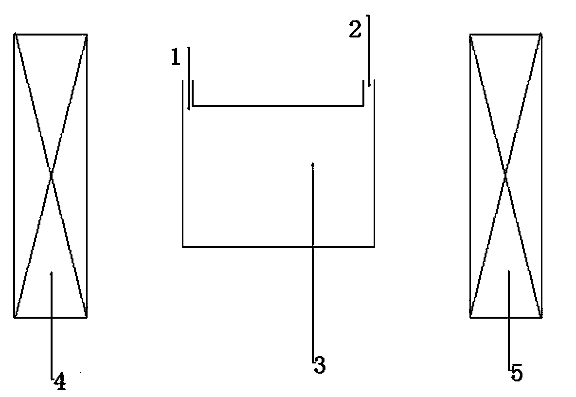 Method for treating heavy metal wastewater by superconductive HGMS-NZVI (high gradient magnetic separation-nanoscale zero valent iron) coupled technique