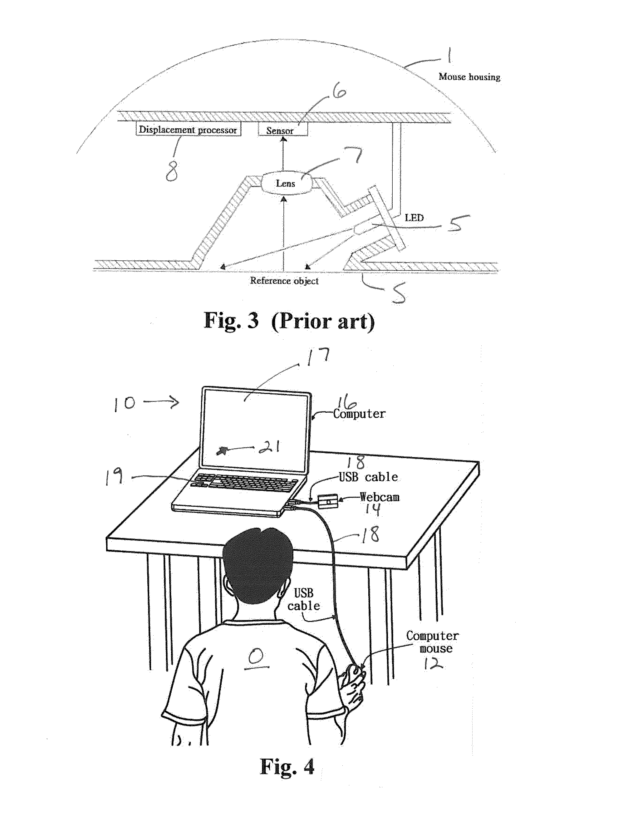 Algorithms, software and an interaction system that support the operation of an on the fly mouse