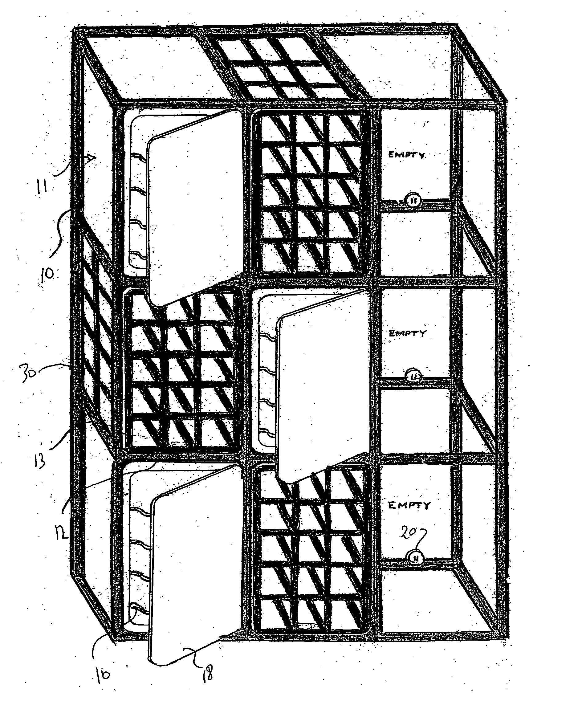 Modular wine cellar and wine storage system