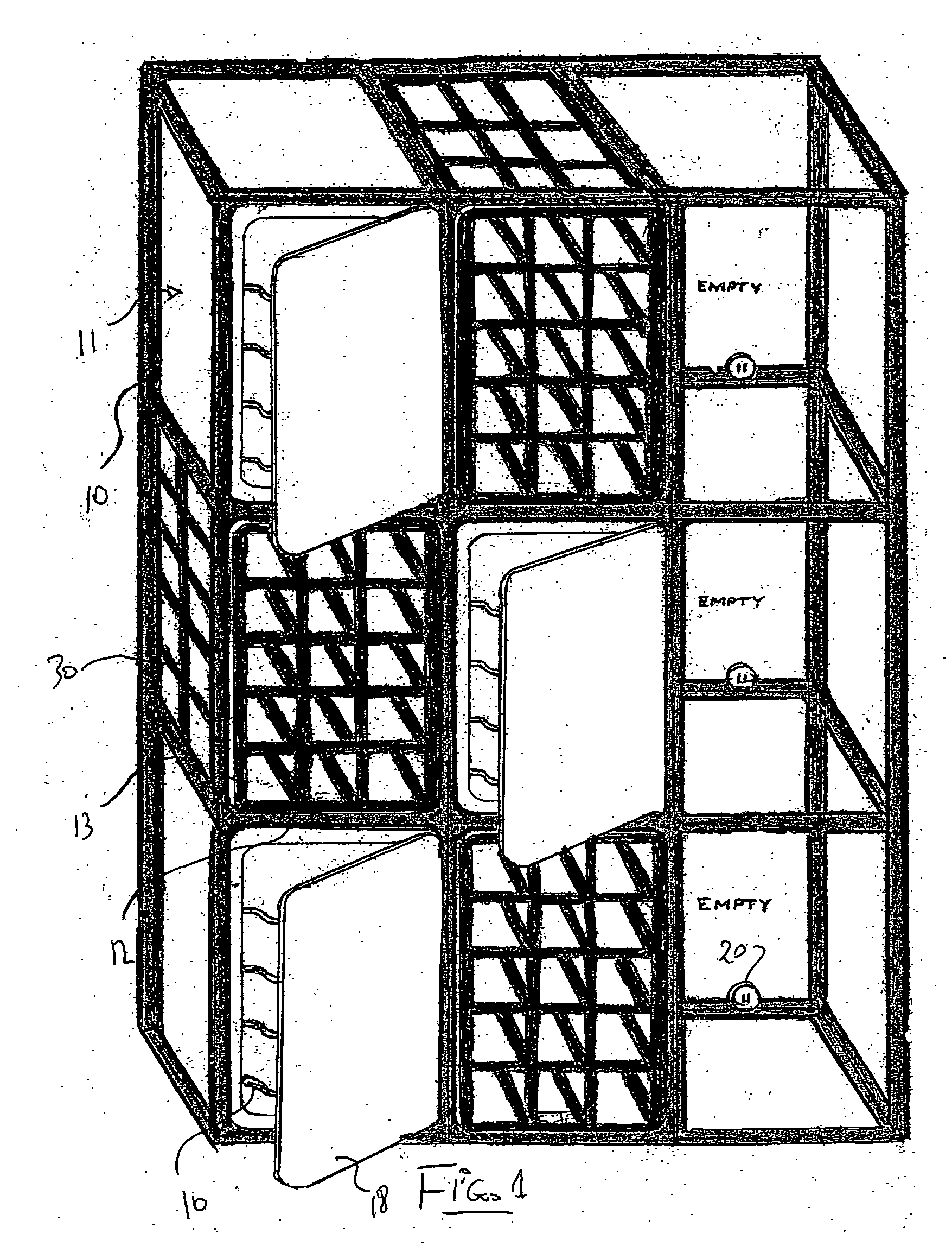 Modular wine cellar and wine storage system