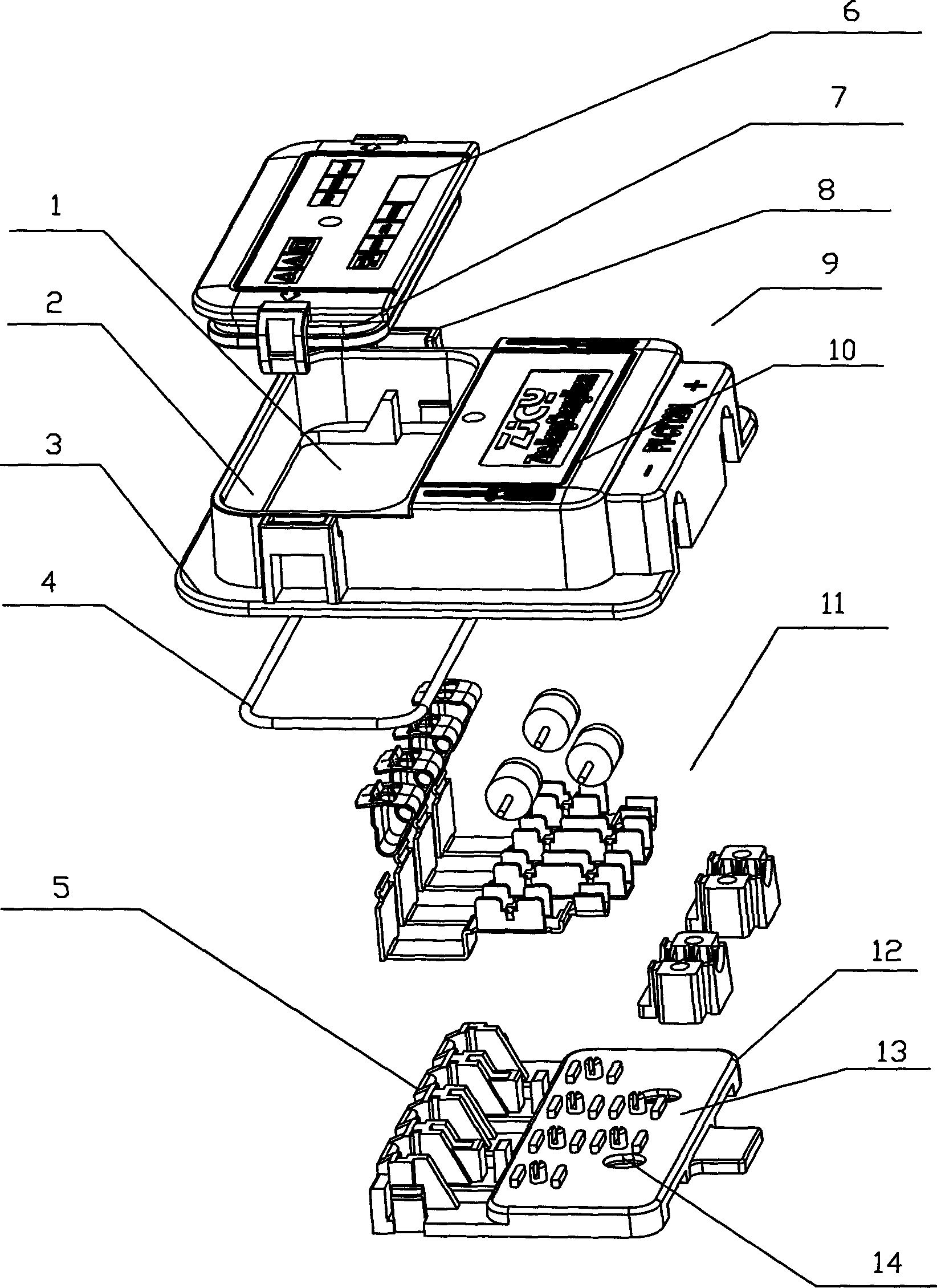 Novel solar photovoltaic junction box