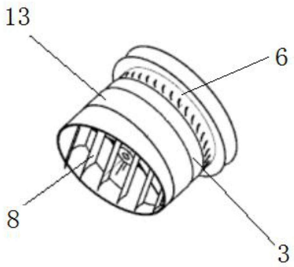 Air-driven ducted fan jet propulsion power system