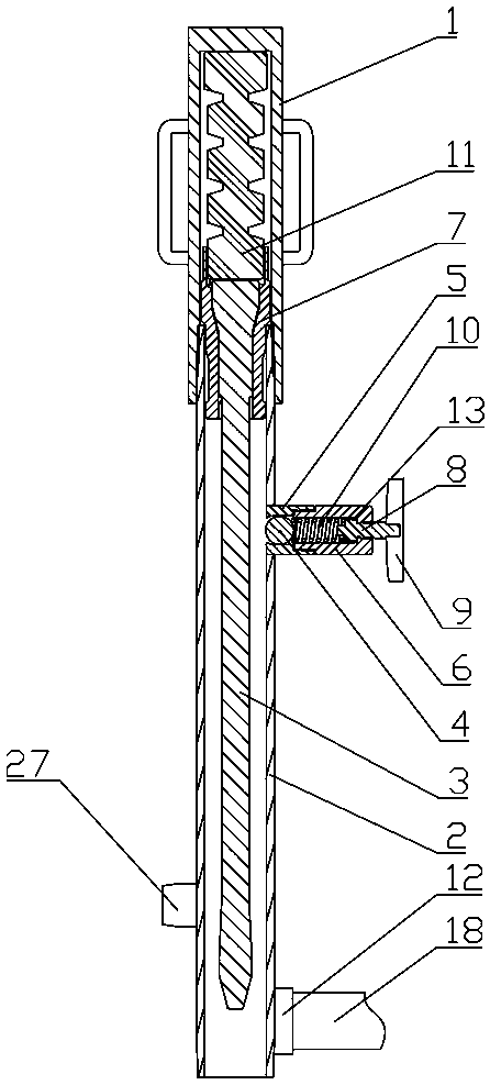 Uninterrupted plunger drainage gas recovery device and uninterrupted plunger drainage gas recovery method