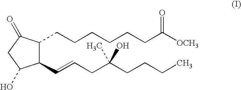 Stabilized prostaglandin formulation