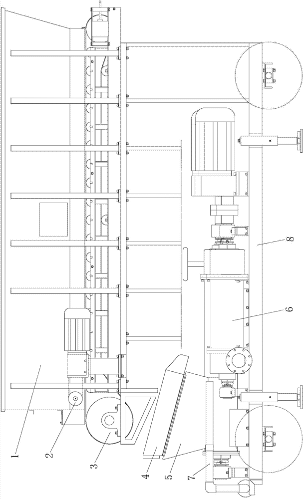 Mud pump damming integrated machine