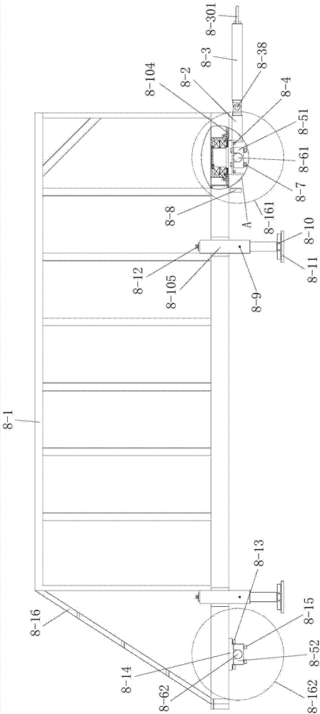 Mud pump damming integrated machine