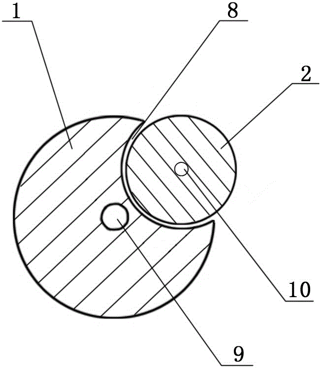 Bone drill capable of directionally drilling bone on articular process