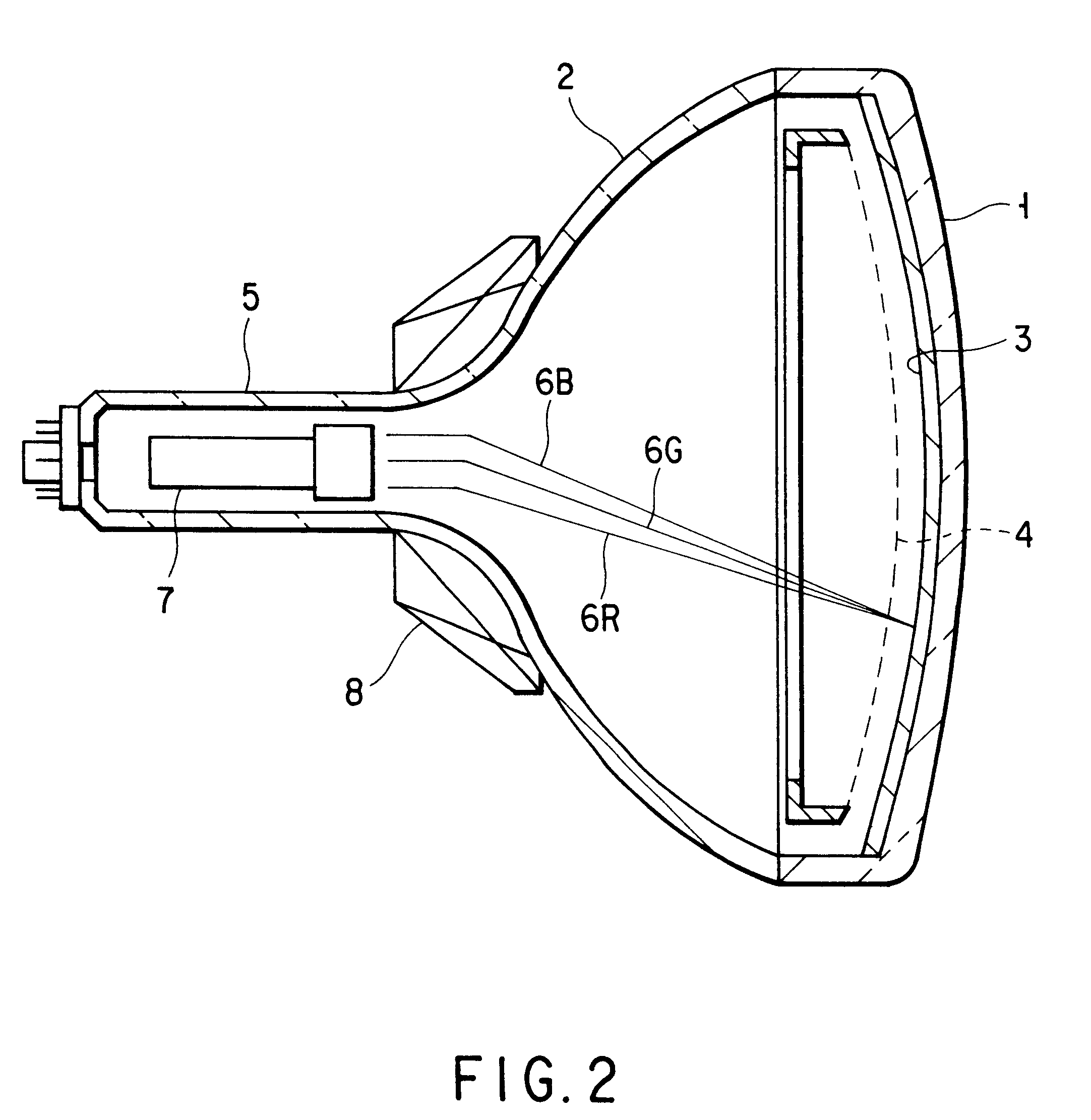 Color picture tube