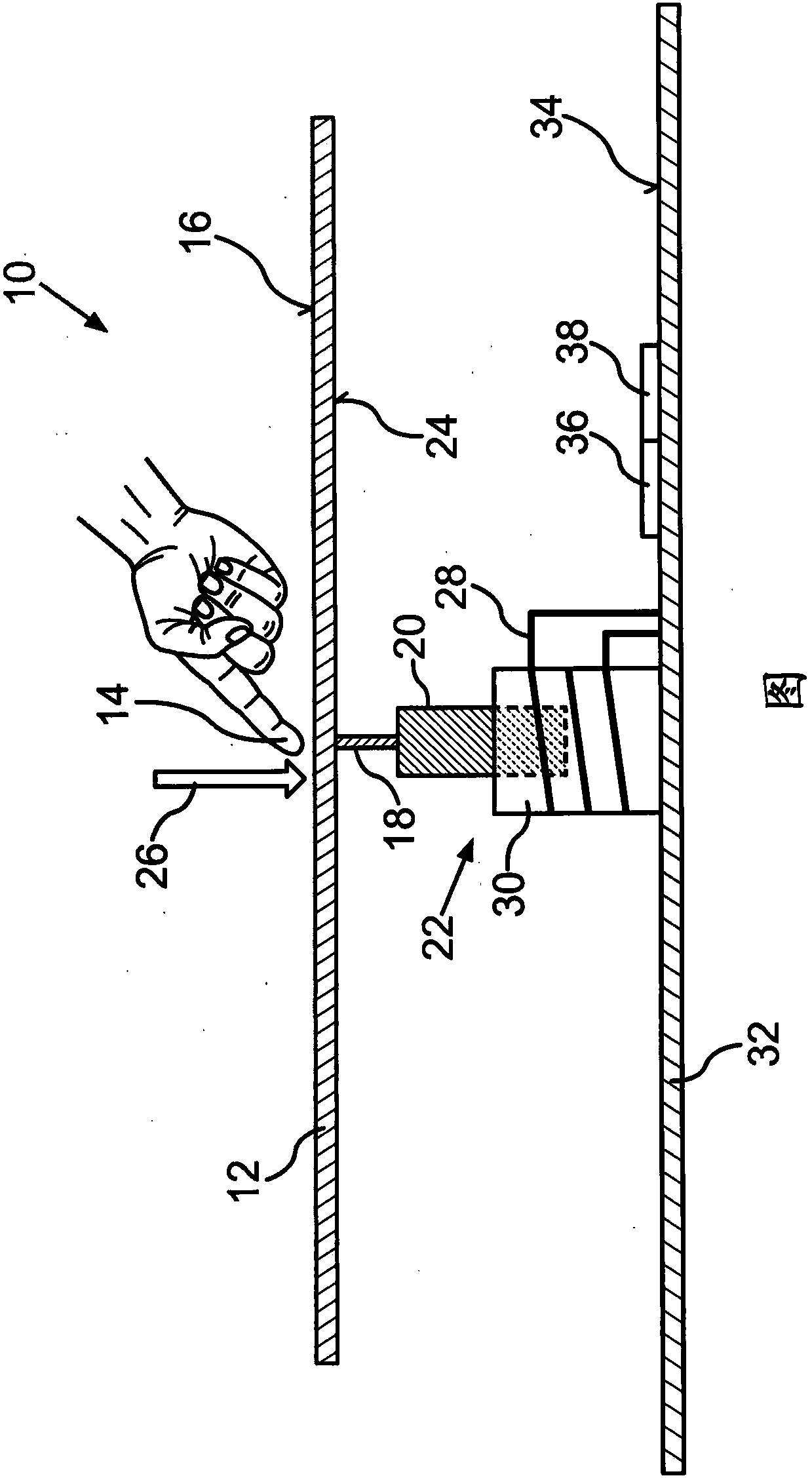 Operating device and method for operating a functional unit of a motor vehicle