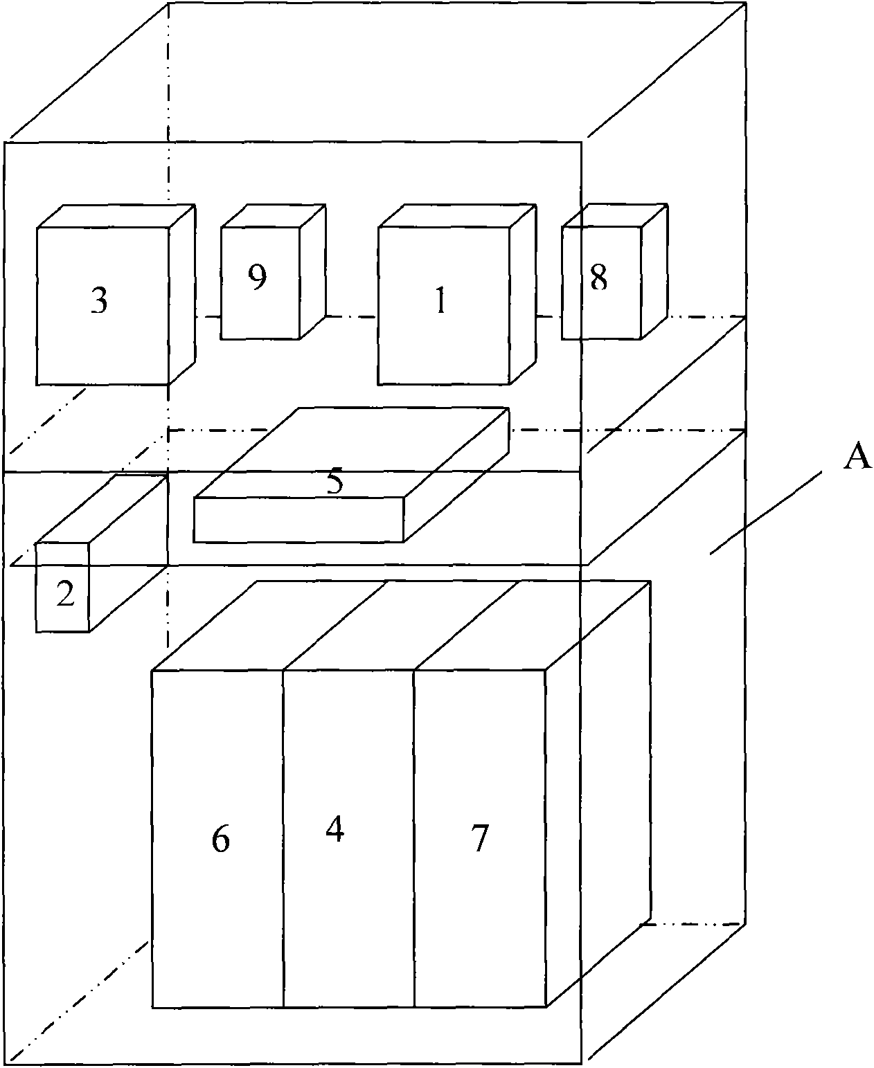 Control method for speed measurement of asynchronous motor and device therefor