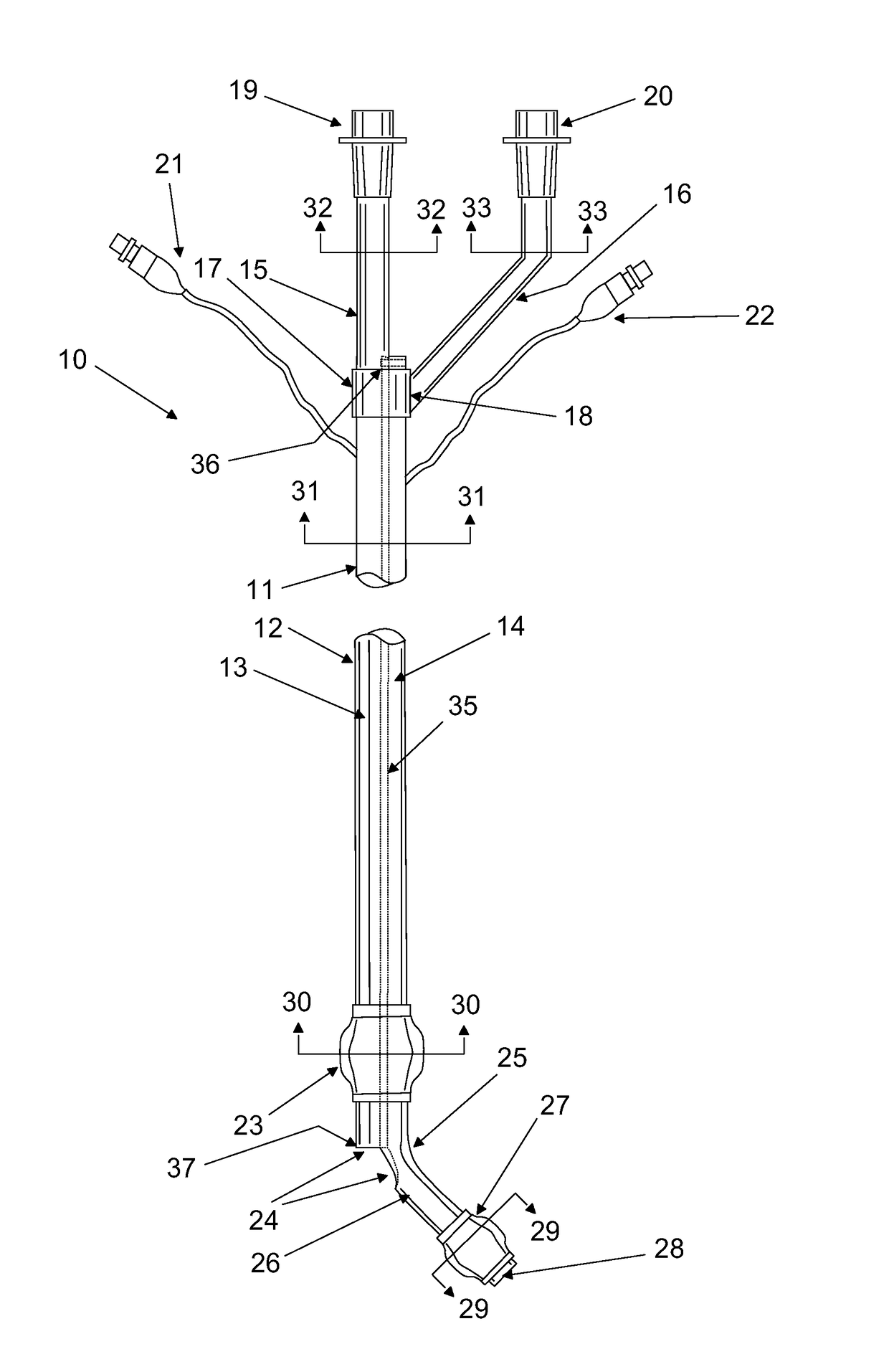 Dual Lumen Endobronchial Tube Device