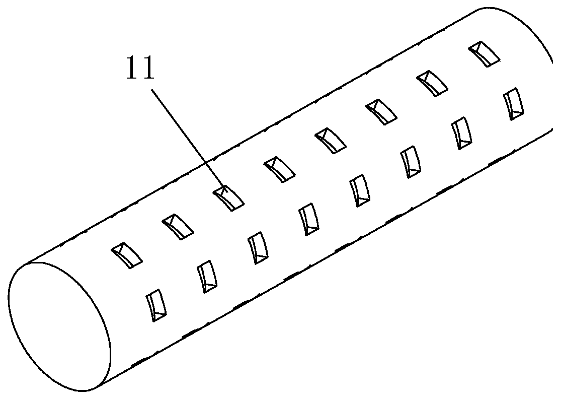 Multistage partition type conveying belt structure used for food processing