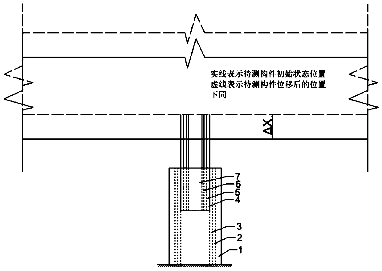 Self-driven displacement sensor based on friction nano-generator