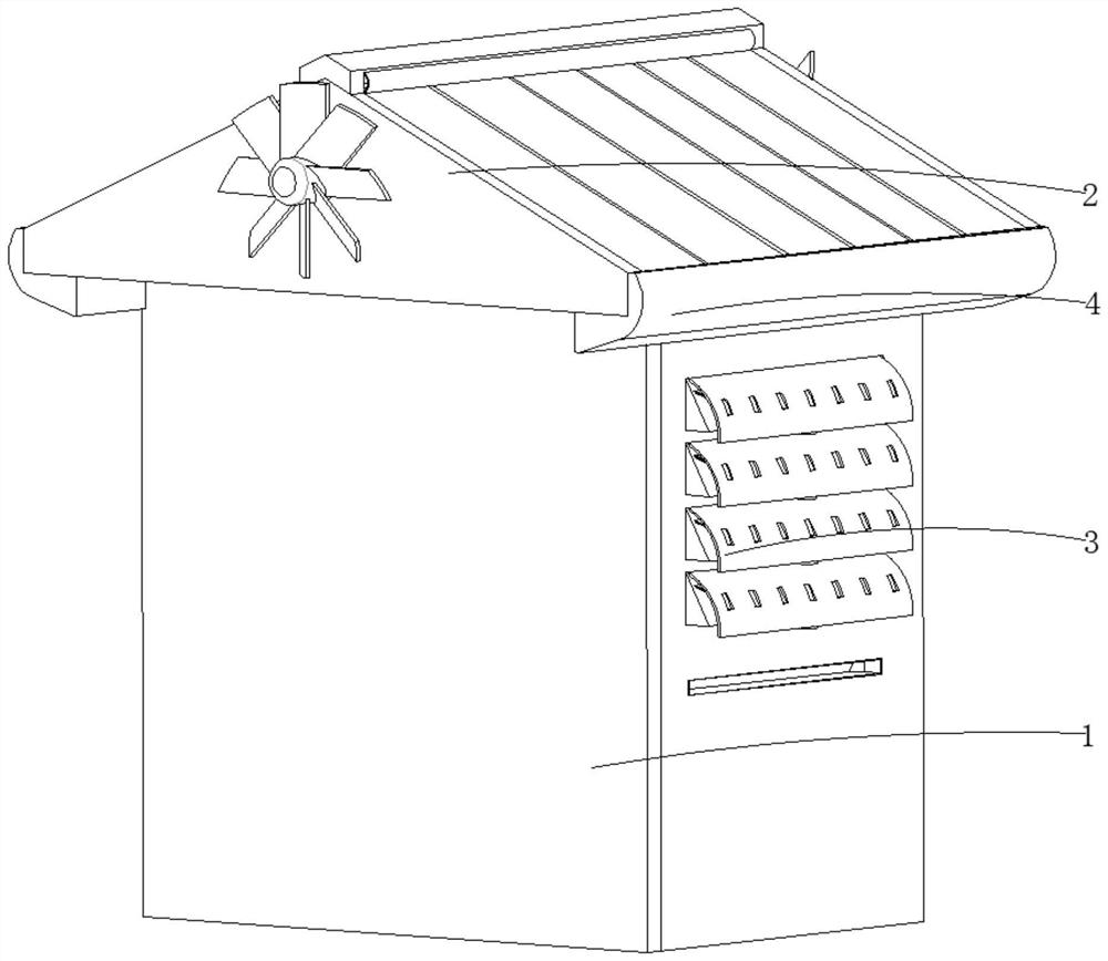 Fallen leaf prevention 5G base station