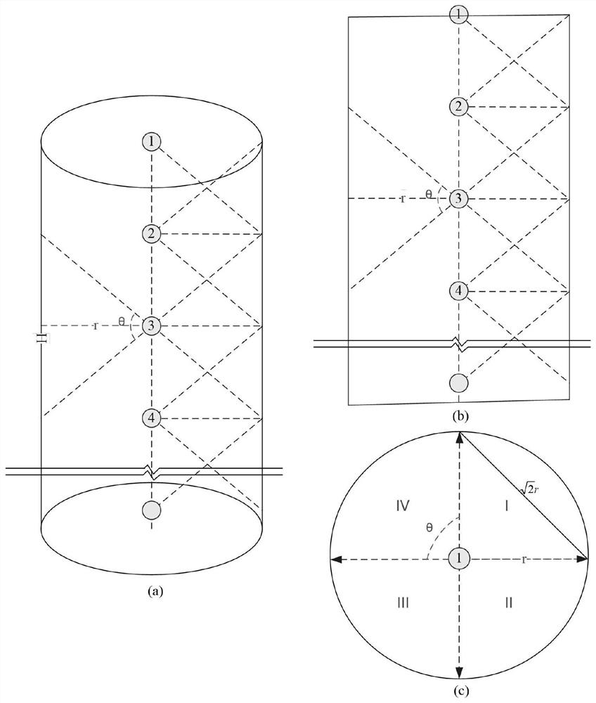 A method and device for collecting shaft wall images