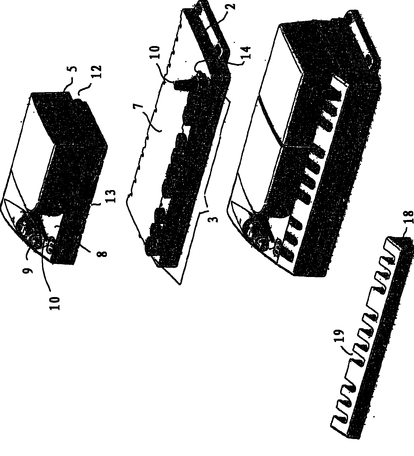 Control box for electrical actuators, especially for adjustable furniture