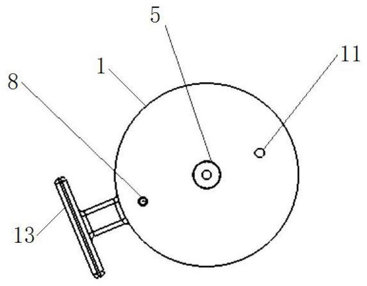 A crop sprinkler device