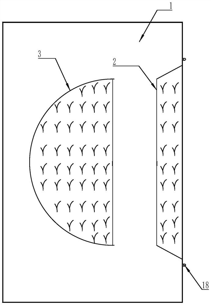 Plant protection method of rainwater retention and storage system for ecological roof greening