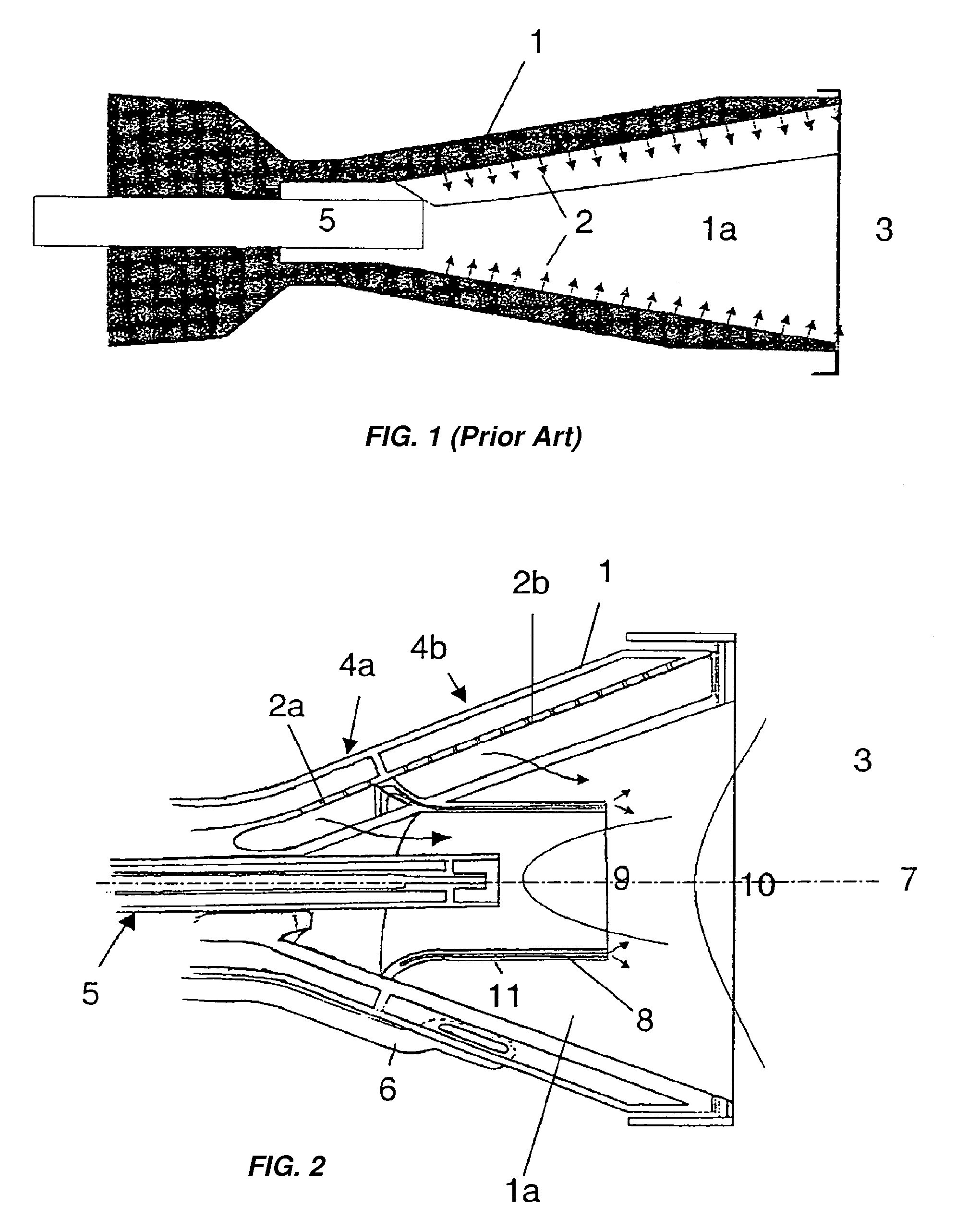 Burner with staged fuel injection