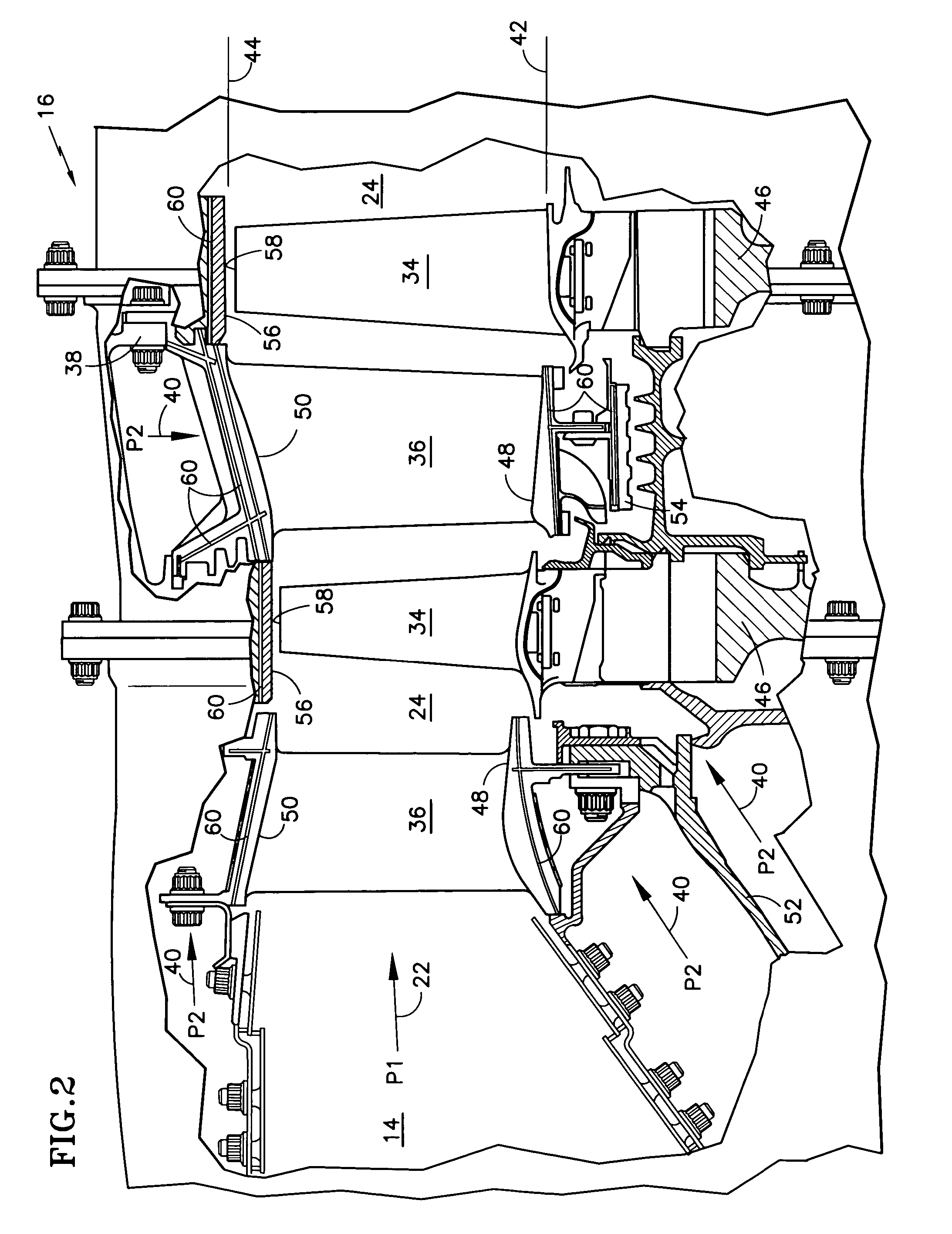 Segmented component seal