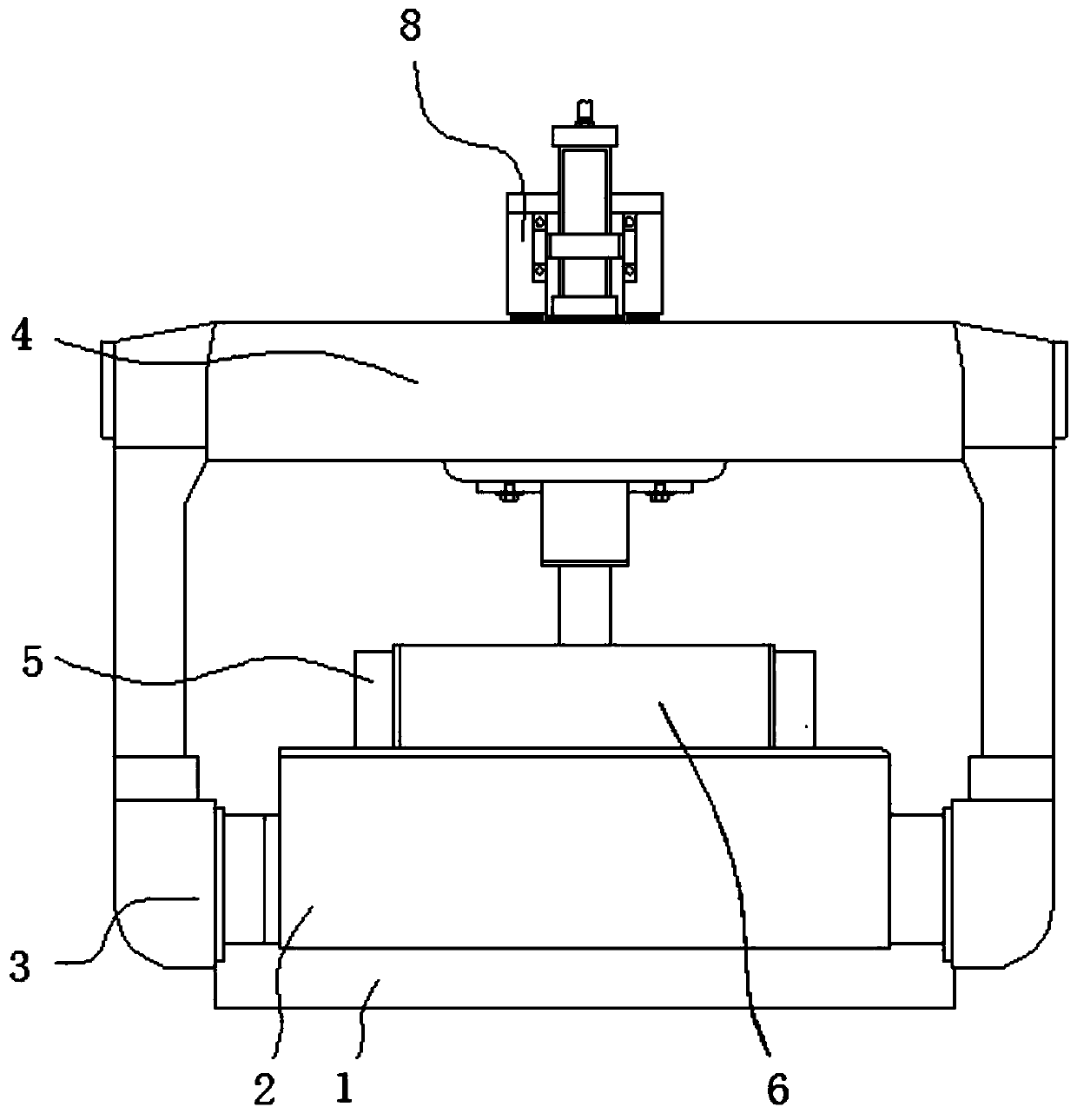 Control system and control method of powder product hydraulic machine