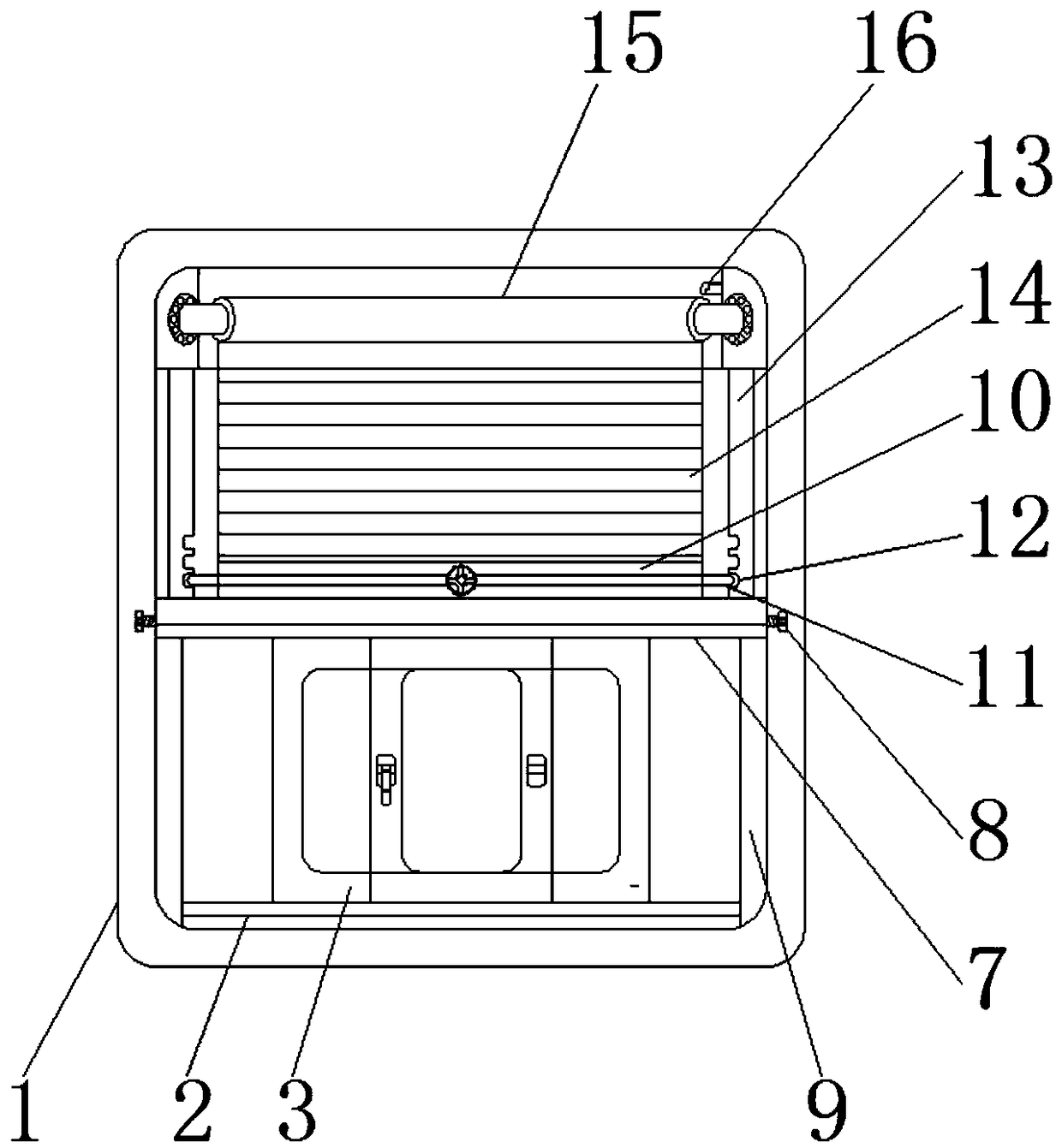 Prefabricated building door and window capable of being transported conveniently