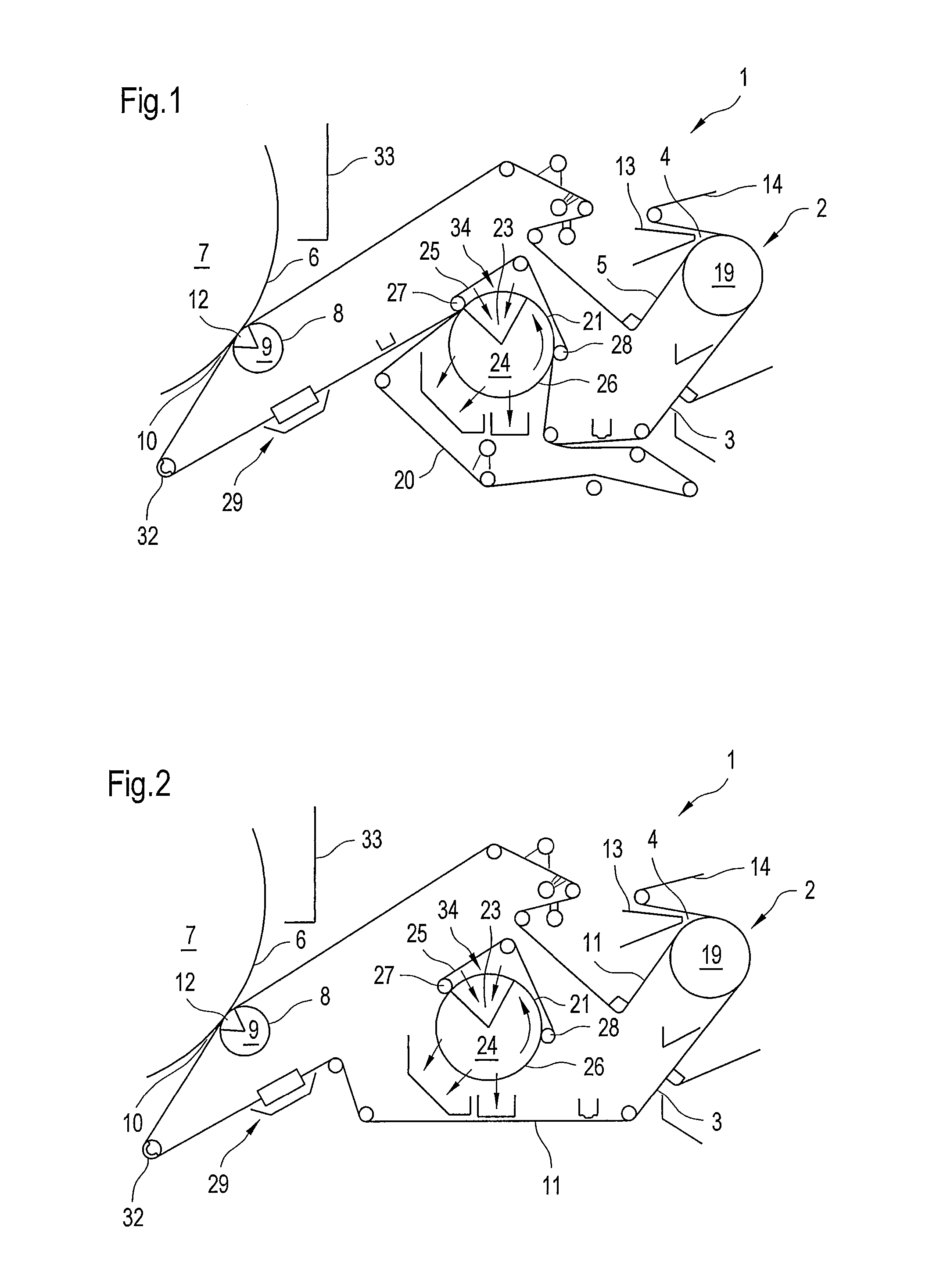 Machine for the production of tissue paper