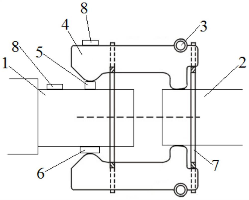 GIS bus contact defect experiment simulation device and method