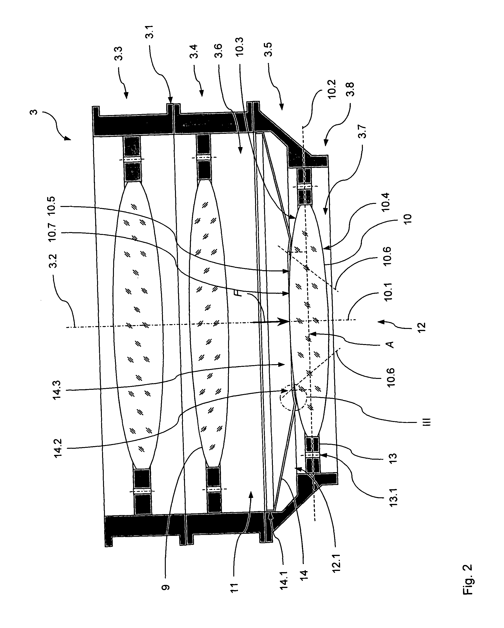 Optical element unit