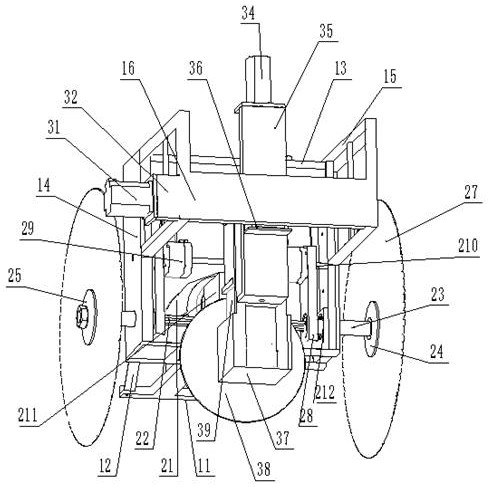 Cutting device for demi-carcass pork